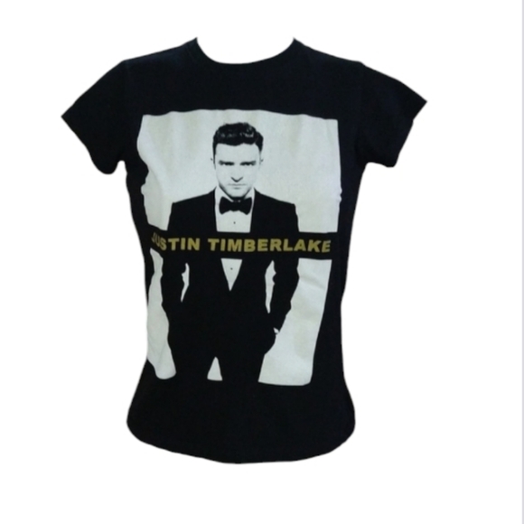 Size L Justin timberlake t shirt - Picture 1 of 10